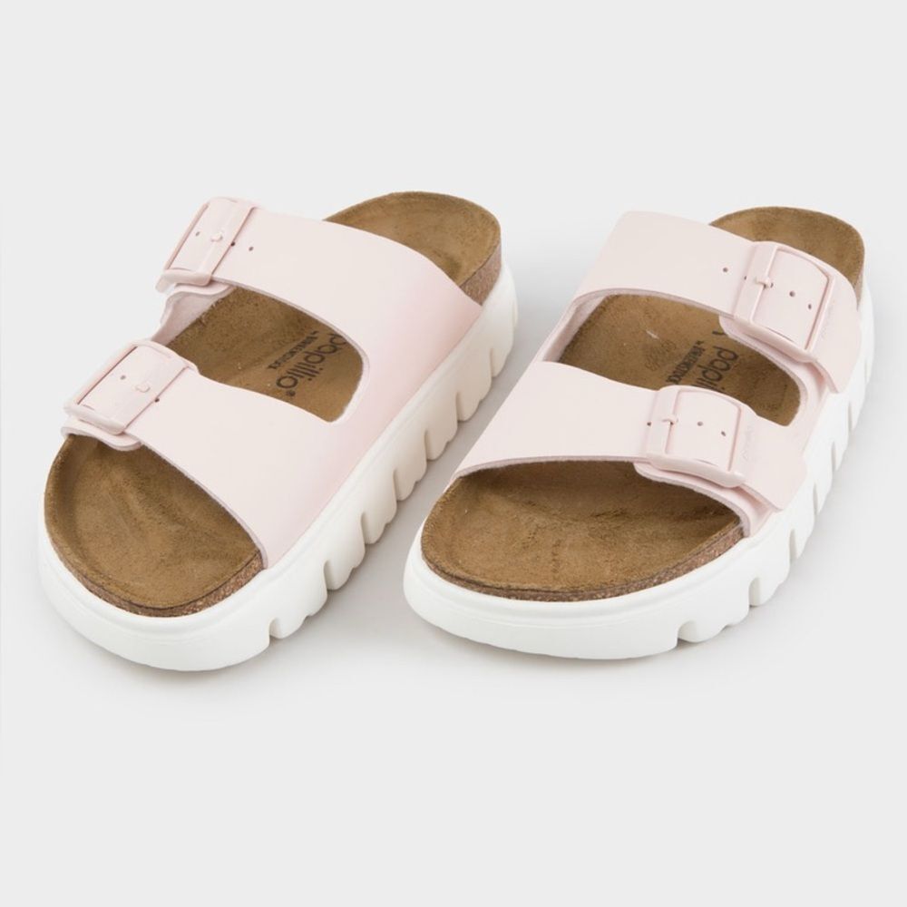 NWT BIRKENSTOCK Papillio Chunky Arizona Platform Sandals! - Picture 4 of 9